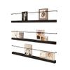 Black Metal Magazine & Brochure Holder - Stylish 80-150cm Hanging Bookshelf for Office, Home & Literature Storage - Mail & Letter Organizer, 2-Pack (150cm/59in) view 1