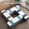 Elegant Gray Shoe Bench with Cushioned Seat Entryway Storage nizer End of Bed Shoe Rack for Hallway and Entrance view 3