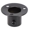 Sturdy 4Pcs Wardrobe Bracket Stainless Steel Closet Rod End Brackets Shower Curtain Wall Mounted Pipes Holder view 1