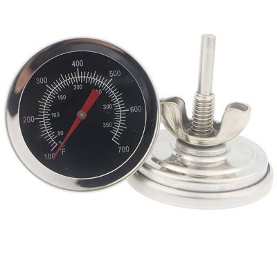 Stainless Steel Bimetal Thermometer Outdoor Grill Temperature Tester Cooking Oven Thermometer 700 Portable Pizza BBQ Tools
