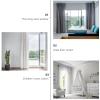 Sturdy 30Pcs Closet Pole Sockets White Rod Holders Socket End Wardrobe Alloy Brackets Curtain Holder view 3