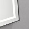 55 x 28 Inch LED Bathroom Mirror with Anti-Fog, 3 Color Temperatures, Stepless Dimming, Aluminum Frame Wall Mounted Vanity Mirror for Makeup, Shaving view 4