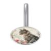 Set of 12 Shabby Tabby Rose Cat Heavy Duty Stylish Shower Curtain Hooks view 1