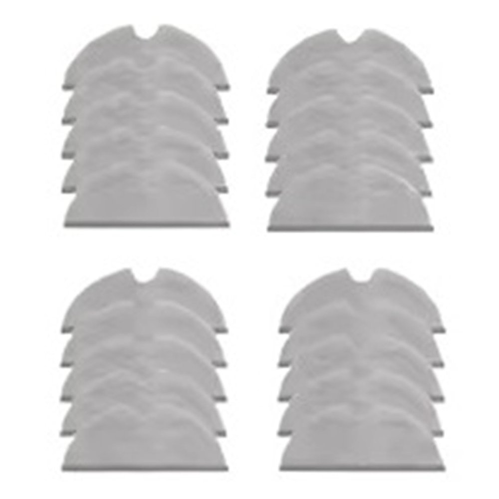 Mop Cloths RagCompatible For Blaupunkt Xtreme BPK-VCBB1XTE Robot Vacuum Cleaner Replaceemnt Cordless Vac Spare Parts Accessories(20PCS)