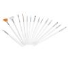 15Pcs Cookies Brushes Set Complete Range Soft Comfortable Handles Easy to Clean Fondant Sugar DIY Tools Set view 2