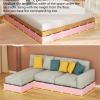 AHUANH Under Bed Blocker for Pets Freedom Assembly, Reusable Under Couch Blocker for Pets Dogs, Cats Dustproof for Bedroom Stops Lost Toys(140 * 31cm) view 2