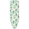 Heavy Duty Ironing Board Cover and Pad, Thick 3-Layer Padding, Fancy Floral Print, Setup for Effortless Ironing Experience(Green,42.1 x 17.3 in (107 x 44 cm)) view 1