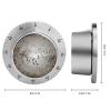 Music Note Wall Timer Magnetic Backing 100% Mechanical Desk Timers Wind Up 60 Minutes Manual Countdown Timers No Batteries Required Kitchen Timer for Cooking view 2