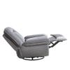 360 Degree Corduroy Swivel Upholstered Manual Recliner Chair,Theater Recliner Sofa,Nursery Glider Rocker for Living Room view 2