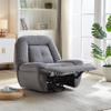 360 Degree Corduroy Swivel Upholstered Manual Recliner Chair,Theater Recliner Sofa,Nursery Glider Rocker for Living Room view 4