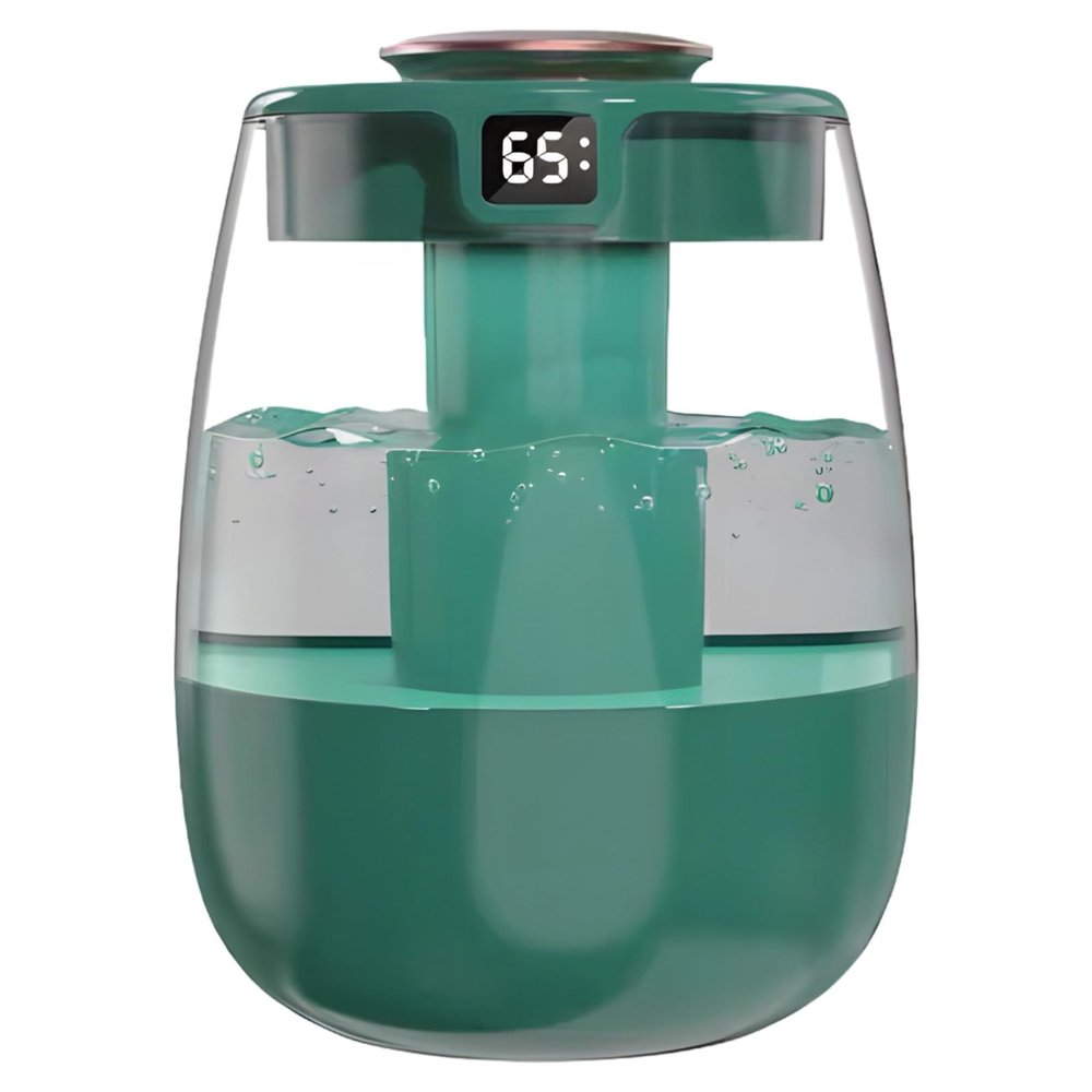 Deskium Quiet Personal Humidifier With Digital Display, 1300 Ml Capacity & Aromatherapy Feature