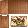 Acacias Wood Chopping Board For Safe Food Preparation Double Surfaces Natural Wooden Cutting Kitchen Essential Reversible Acacias Chopping view 2