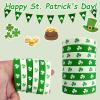 FGSS St. Patrick's Day Shamrock Wristbands Classic Green Irish Rubber Bracelets Party Favors Supplies Gifts Decor 20 Pcs view 4
