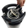 1pcs Continuous Soda Carbonator Lid - Silver Beer Keg Lid for Home & Commercial Use - Effortless Carbonated Soda Dispenser view 4