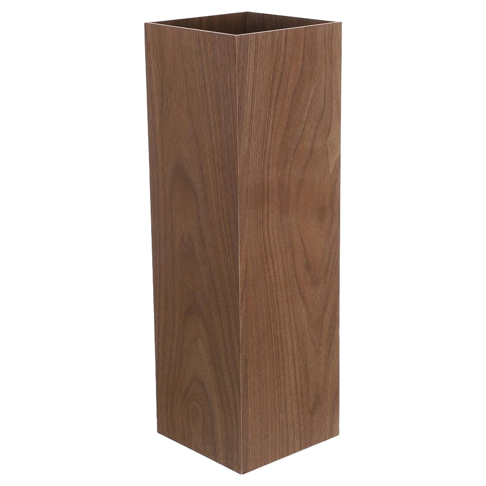 HEANUJJ Wooden Umbrella Bucket Stand Farmhouse Square Umbrella Holder for Home Office Entryway Drying and Storage