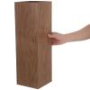 HEANUJJ Wooden Umbrella Bucket Stand Farmhouse Square Umbrella Holder for Home Office Entryway Drying and Storage view 4
