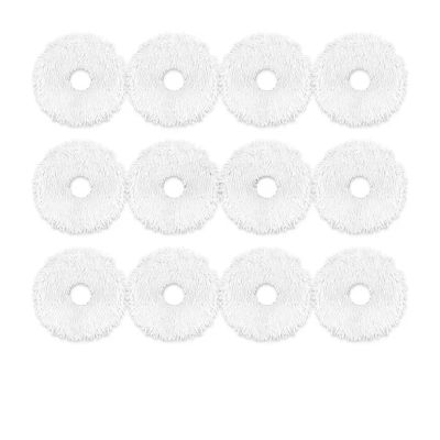 Main Side Brush Filter Mop Pad Dust Bag, Compatible For Midea, V12 Robot Vacuum Replacement Spare Parts Accessories(SET B(12PCS))
