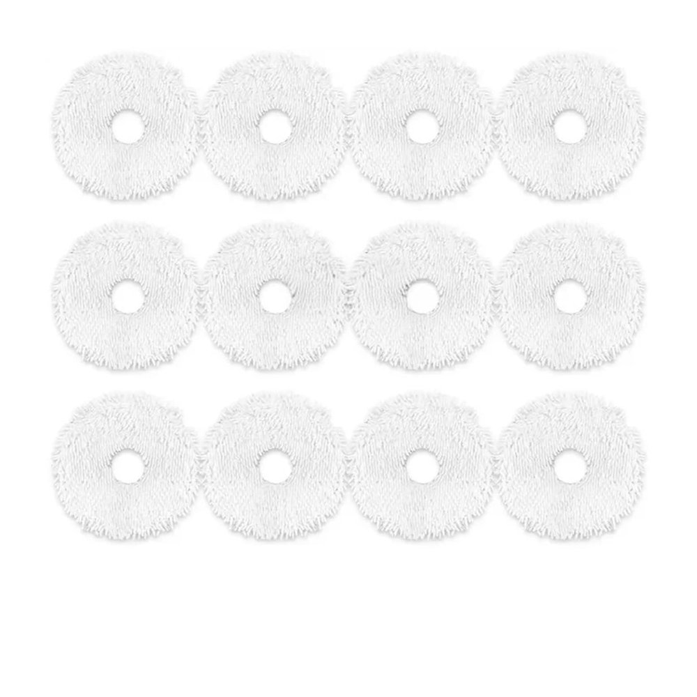 Main Side Brush Filter Mop Pad Dust Bag, Compatible For Midea, V12 Robot Vacuum Replacement Spare Parts Accessories(SET B(12PCS))
