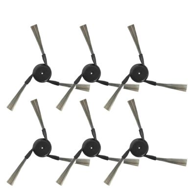 6pcs Side Brush Compatible For Dreame L40 Ultra / X40 Ultra Robot Vacuum Replacement Accessories