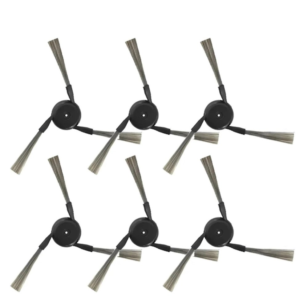 6pcs Side Brush Compatible For Dreame L40 Ultra / X40 Ultra Robot Vacuum Replacement Accessories
