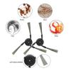 6pcs Side Brush Compatible For Dreame L40 Ultra / X40 Ultra Robot Vacuum Replacement Accessories view 3