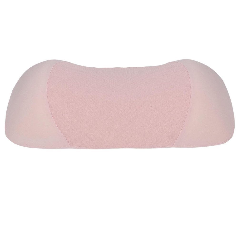 Fdit Memory Foam Lumbar Support Cushion for Car Seat, Peach Pink