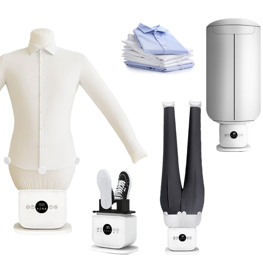 Automatic Ironing Machine, Portable Steam Iron, Heating Temperature Reaches 60-70C, Quick Ironed Dry,360Without Blind Spots Drying,Shirt Iron For Shirts/Shoes/Pants C