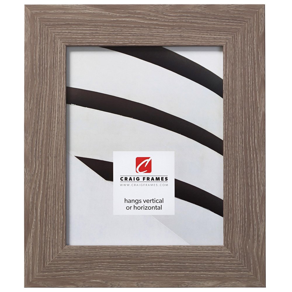 Craig Frames 18x30 Barnwood Grey Poster Frame for Posters and Gallery Wall