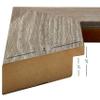 Craig Frames 18x30 Barnwood Grey Poster Frame for Posters and Gallery Wall view 4