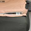 Day Care 3-Sided Zipper Duvet Cover Set (3 Pcs.) | Cotton Blend Brushed Microfiber Comforter Cover, Easy to Change, Oeko-Tex Certified (Peach, Queen 90x90) view 3