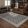 Laohucai Large Electric Heated Rug, Heated Floor Carpet, Indoor Radiant Heating Floor Mats with Adjustable Temperatur/Timer, Soft Plush Carpet Floor Heating for Home Bedroom Living Room(F,200x140cm) view 1