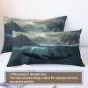 GKPLY Fantasy Bedding Set, Mysterious Ocean Comforter Set Twin, Whale Duvet Cover & Home Decor, Zipper Closure, Reversible Print, Soft Microfiber Comforter Cover & 2 Pillowcases view 4