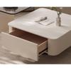 Coffee Table Small Coffee Table Tea Square Rock Plate Light Luxury Modern Living Room Home view 3