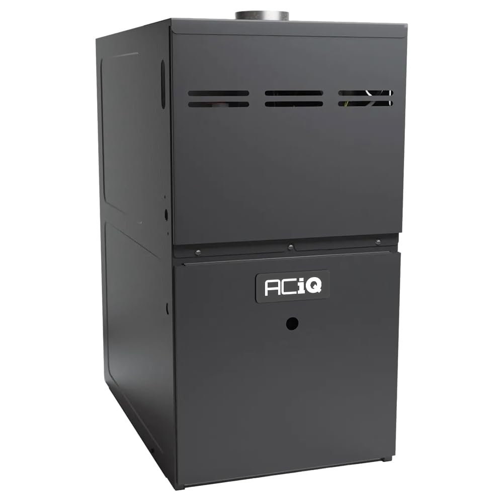 ACiQ 80% 60,000 BTU Single Stage Gas Furnace with LP Kits - 17.5" Width - Upflow/Horizontal | 1600 CFM R32, 9-Speed, HVAC Gas Heater