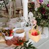 KITCHENKARATLY Mini Woven Baskets Handles, Party Treats Holder and Candy Favor Basket for Wedding and Birthday Decoration view 3