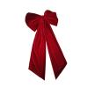 TTETTZ Velvet Bow Christmas Tree Ornament Festival Decorative Bowknot for Wedding view 1