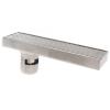 SUNGOOYUE Rectangular Linear Shower Drain Made of Stainless Steel, Durable, Efficient, Prevents Bad Odors for Bathroom Floors, 20 X 5.5 Cm (Side Drain) view 4