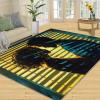 5x6 Rug Couple Silhouettes Rugs for Boys Room Romantic Art Rug Abstract Figures Area Rug Non Slip Printed Low-Pile Indoor Floor Carpet for Home Decor view 4