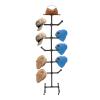 fvscgjmwp Black Metal Hat Stand 34x34x166 cm, 12 Dual Hooks Coat & Hat Rack, Tree-Style Tripod Base, Holds Caps Bags Scarves, Bedroom Office Entryway Hallway,Anti-Slip Feet, 5-Min Tool Assembly view 1