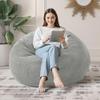 3FT Bean Bag Chairs Teardrop Bean Bag Chair for Adults Beanbag Chair with Memory Foam Filled Machine Washable Cover for Living Room, Bedroom view 1
