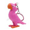 SHYYOULQE LED Illuminated Parrot Keychain With Animal Sound Effects And Compact Design Unique Rings Accessory Glowing Parrot Keychain For Night Use view 1