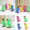 SHYYOULQE LED Illuminated Parrot Keychain With Animal Sound Effects And Compact Design Unique Rings Accessory Glowing Parrot Keychain For Night Use view 2