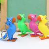 SHYYOULQE LED Illuminated Parrot Keychain With Animal Sound Effects And Compact Design Unique Rings Accessory Glowing Parrot Keychain For Night Use view 3