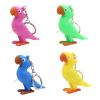 SHYYOULQE LED Illuminated Parrot Keychain With Animal Sound Effects And Compact Design Unique Rings Accessory Glowing Parrot Keychain For Night Use view 4