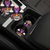 2 Pack Car Cup Holder Coasters 2.7 Inch Non-Slip Insert Water Bottle Holder Pad Rainbow Skeleton Drink Coaster Shockproof Car Coaster Cute Auto Accessories Gift for Women & Men view 1