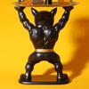 Black Bulldog Statue Decor, Dog Key Tray for Hallway, Stylish Storage for Keys, Sweets, Remotes & Lipsticks - Unique Home Decor Accent view 4