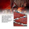 LOCADENCE Christmas Advent Calendar, Reusable Decorative 25 Houses Wood Christmas Countdown Calendar for Family Decoration view 2