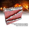 LOCADENCE Christmas Advent Calendar, Reusable Decorative 25 Houses Wood Christmas Countdown Calendar for Family Decoration view 3