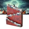 LOCADENCE Christmas Advent Calendar, Reusable Decorative 25 Houses Wood Christmas Countdown Calendar for Family Decoration view 4