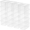 5 Qt. Plastic Storage Bins with Lids, Stackable Storage Containers, practical, Totes, 20Pk view 1
